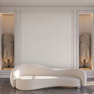 Home Atelier Curved Contemporary Living Room Sofa