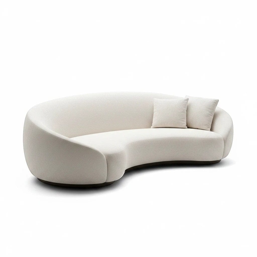 Home Atelier Curved Contemporary Living Room Sofa