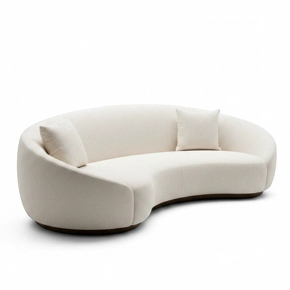 Home Atelier Curved Contemporary Living Room Sofa