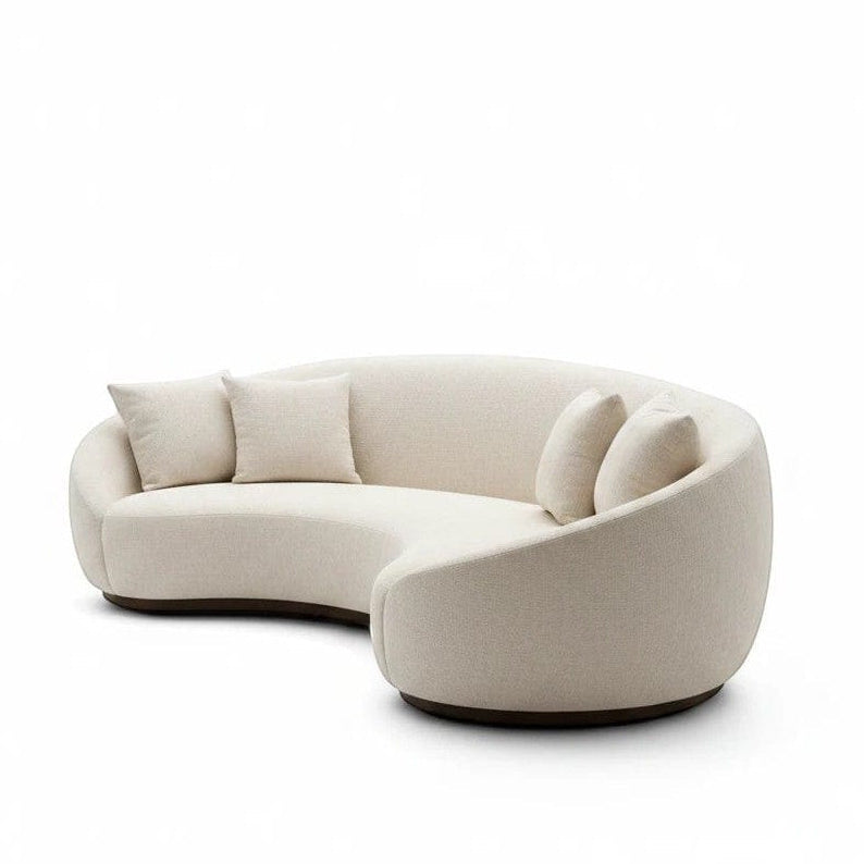 Home Atelier Curved Contemporary Living Room Sofa
