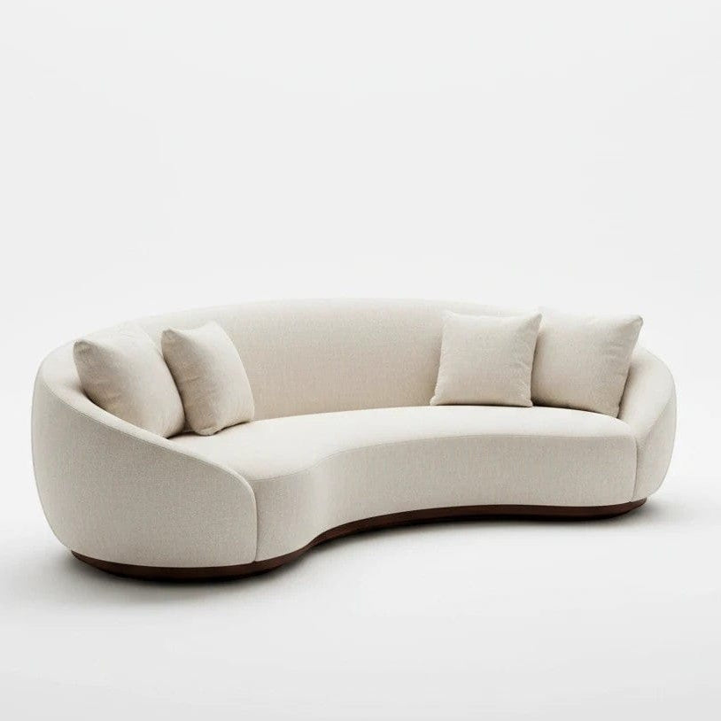 Home Atelier Curved Contemporary Living Room Sofa