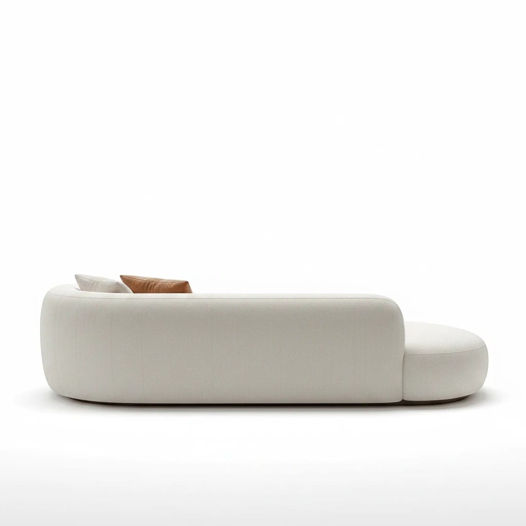 Home Atelier Curved Modern Living Room Sofa
