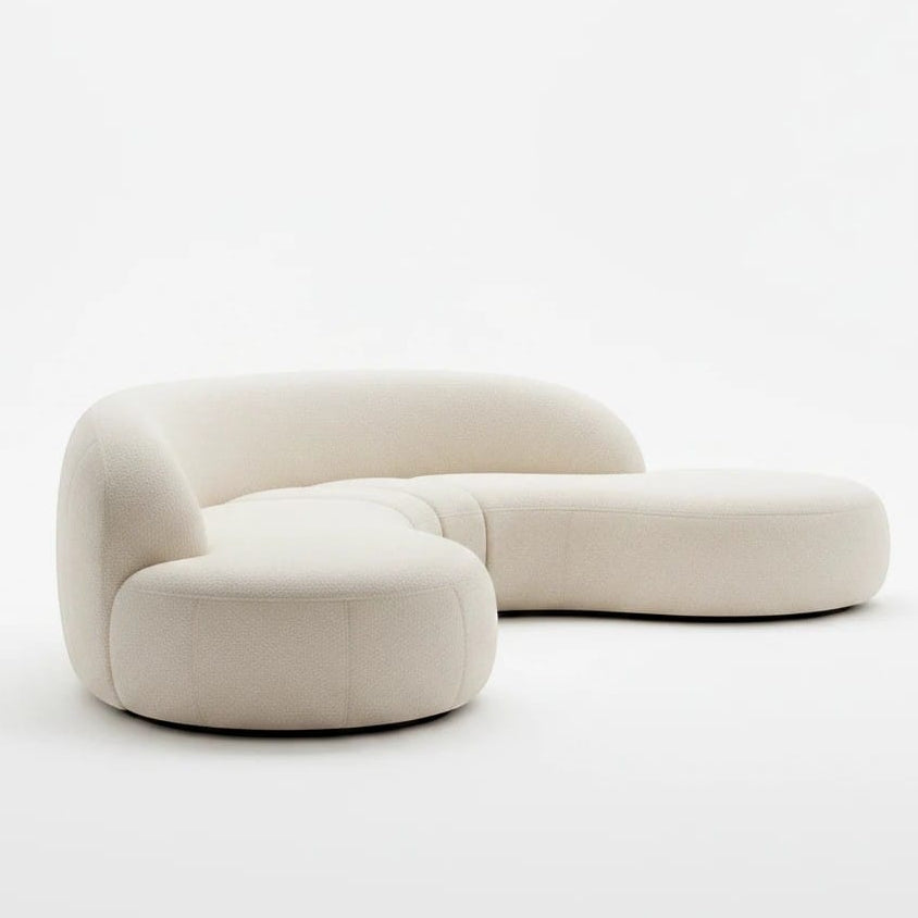 Home Atelier Curved Modular Sectional Sofa for Modern Living Room