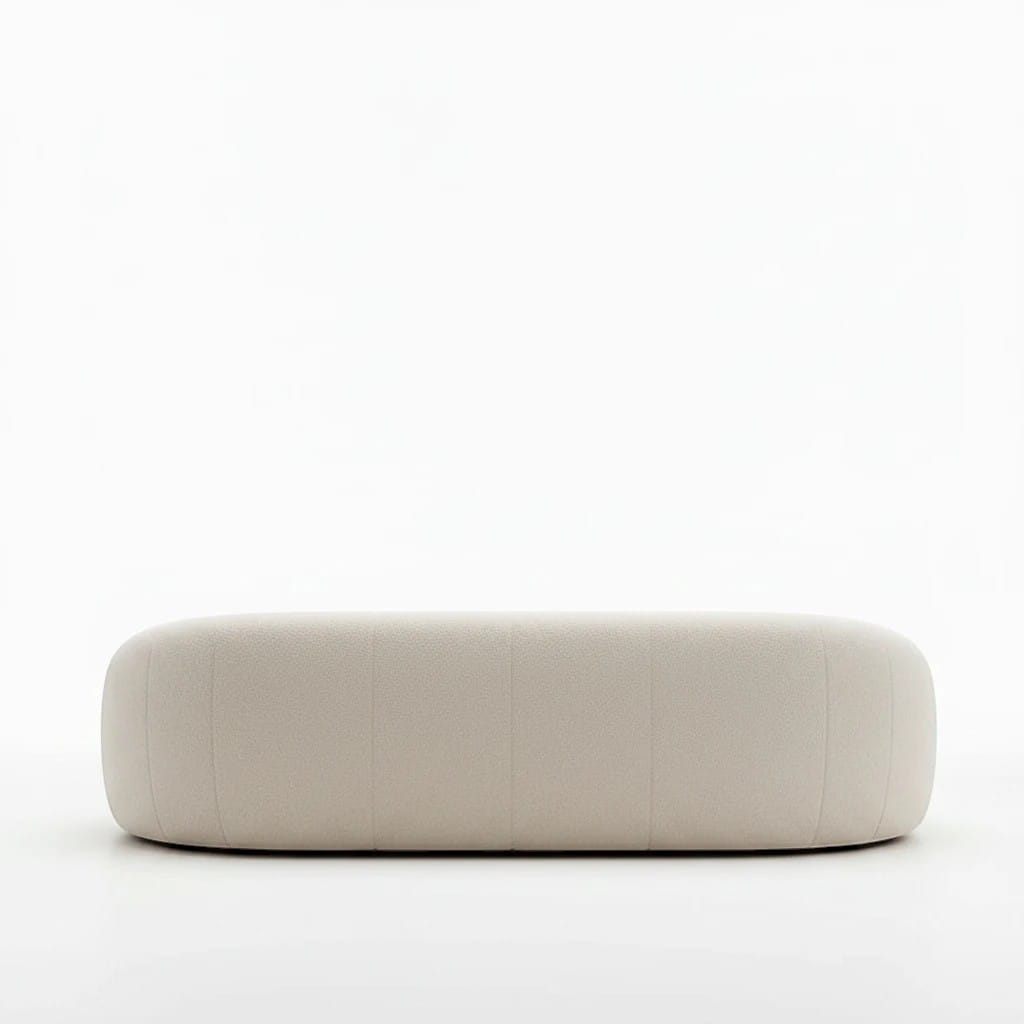 Home Atelier Curved Modular Sectional Sofa for Modern Living Room