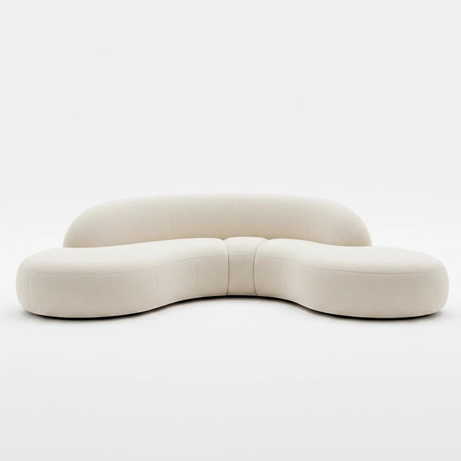 Home Atelier Curved Modular Sectional Sofa for Modern Living Room