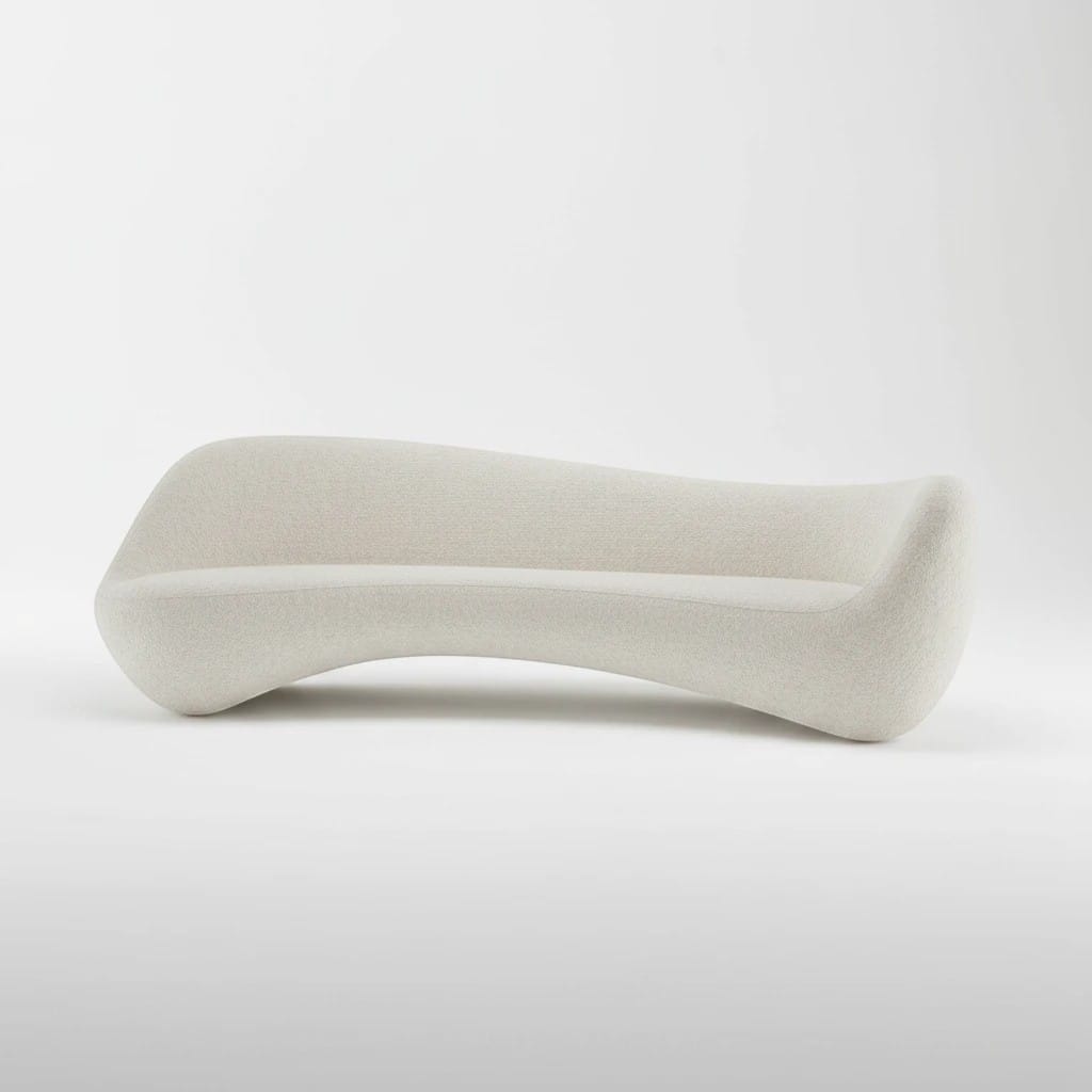 Home Atelier Curved Organic Modern Living Room Sofa