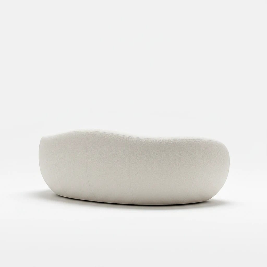 Home Atelier Curved Organic Modern Living Room Sofa