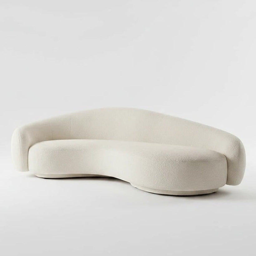 Home Atelier Curved Organic Shape Living Room Sofa