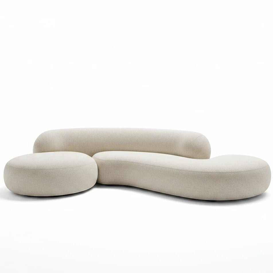 Home Atelier Curved Organic Shape Living Room Sofa