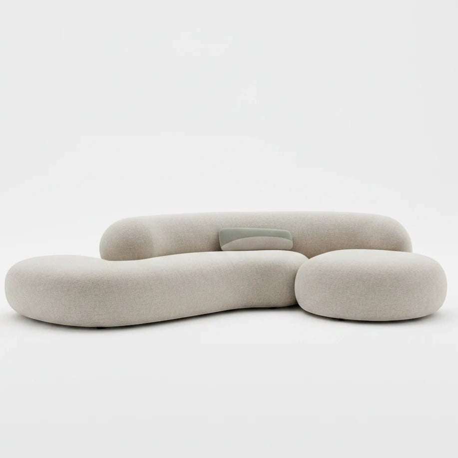 Home Atelier Curved Organic Shape Living Room Sofa