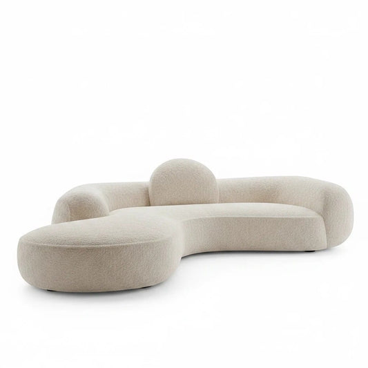 Home Atelier Curved Organic Shape Living Room Sofa