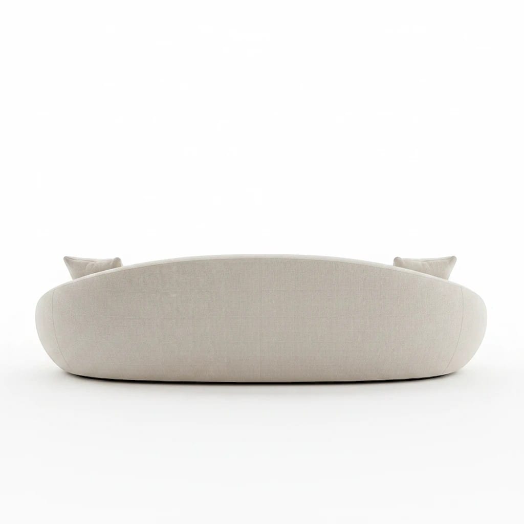 Home Atelier Curved Organic Shape Living Room Sofa