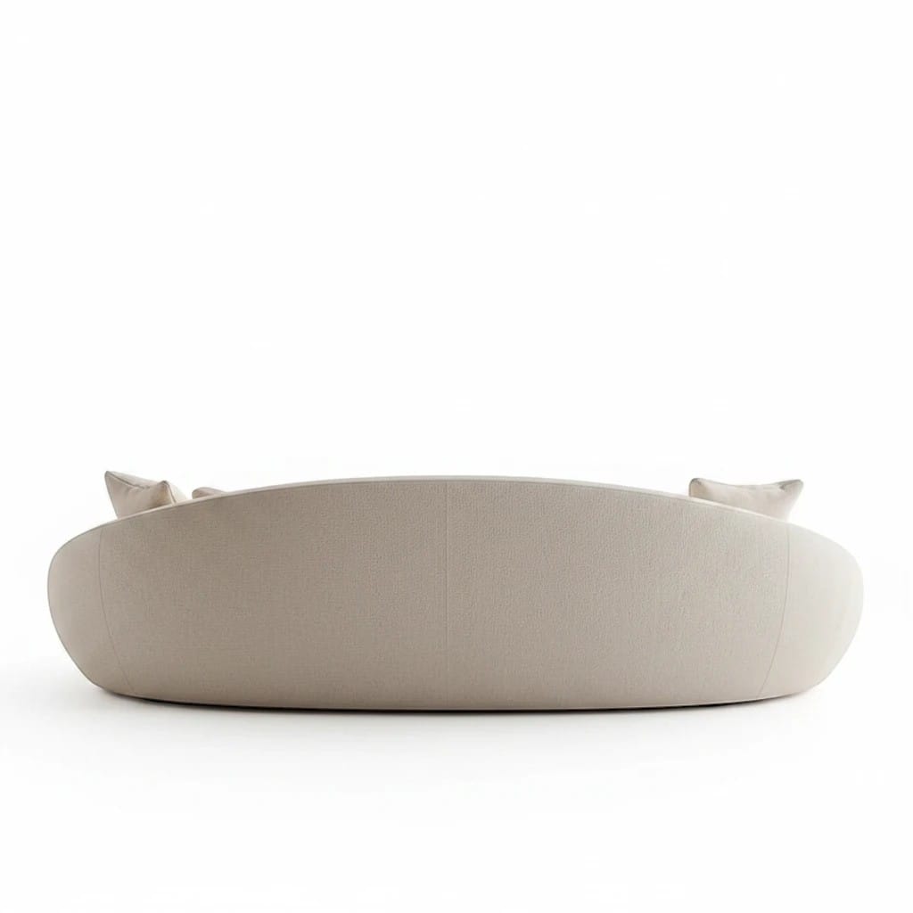 Home Atelier Curved Organic Shape Living Room Sofa