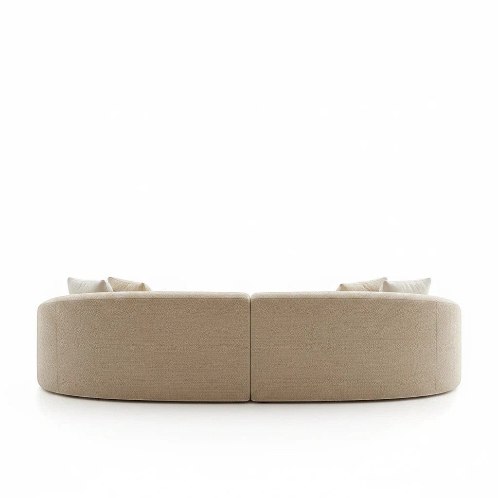 Home Atelier Curved Sectional Sofa for Modern Living Room