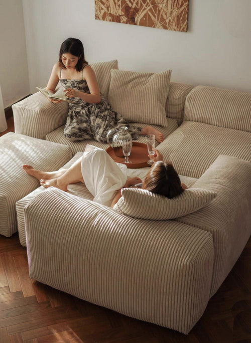 Dante Corduroy Sectional Sofa – Home Atelier