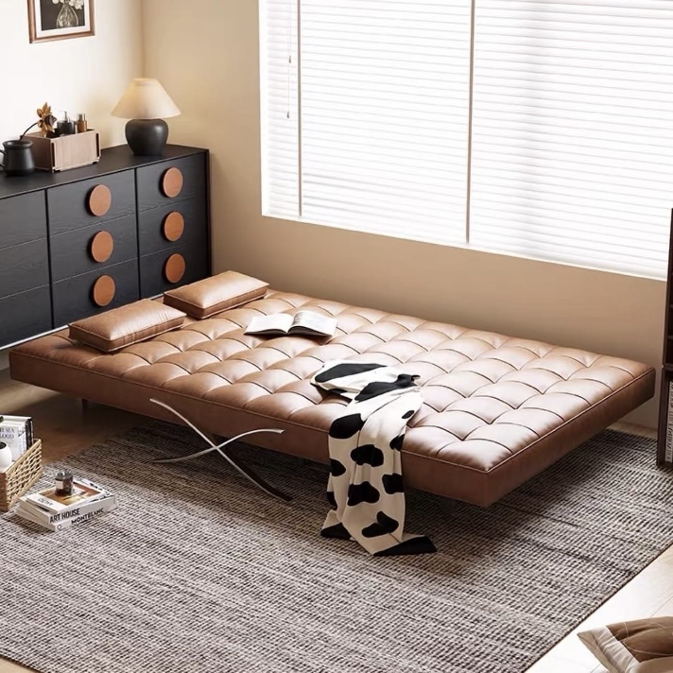 Home Atelier Darel Pull-out Boucle Sofa Bed (Copy 4)