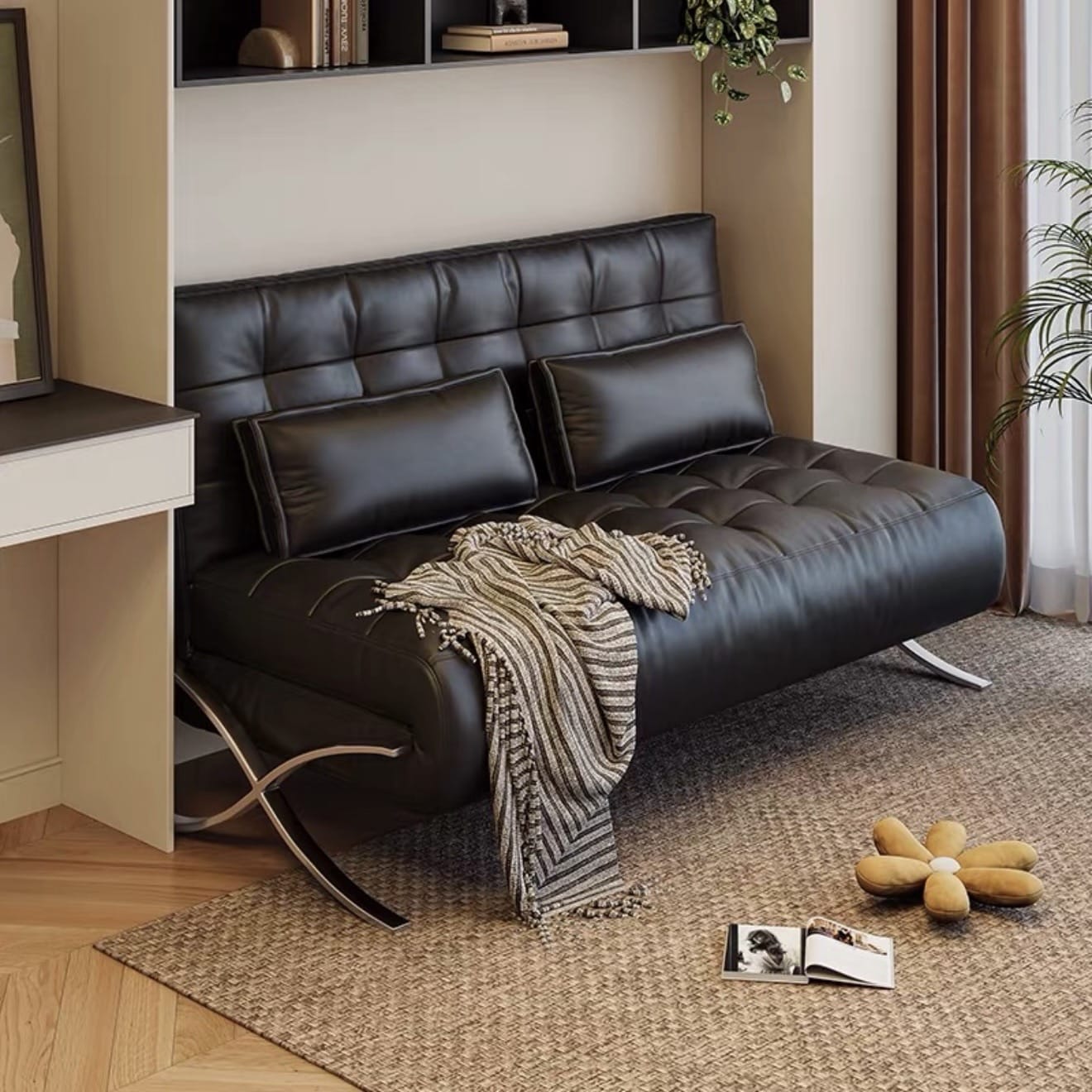 Home Atelier Darel Pull-out Boucle Sofa Bed (Copy 4)