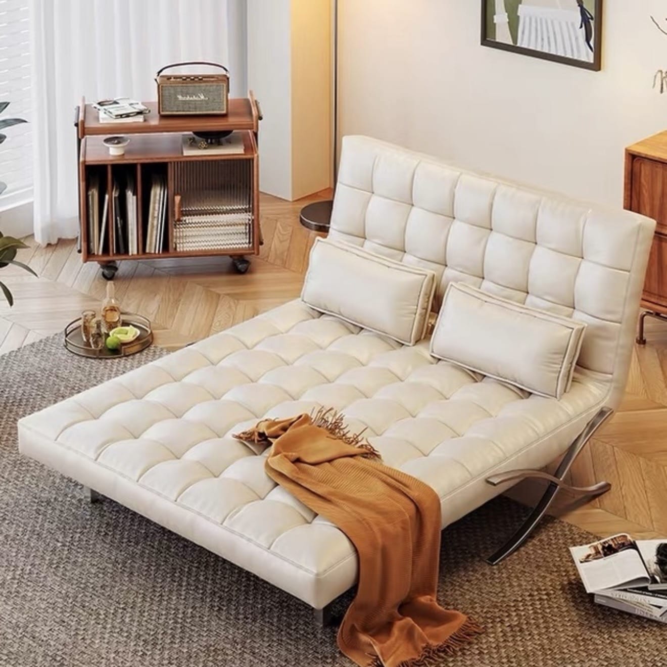 Home Atelier Darel Pull-out Boucle Sofa Bed (Copy 4)