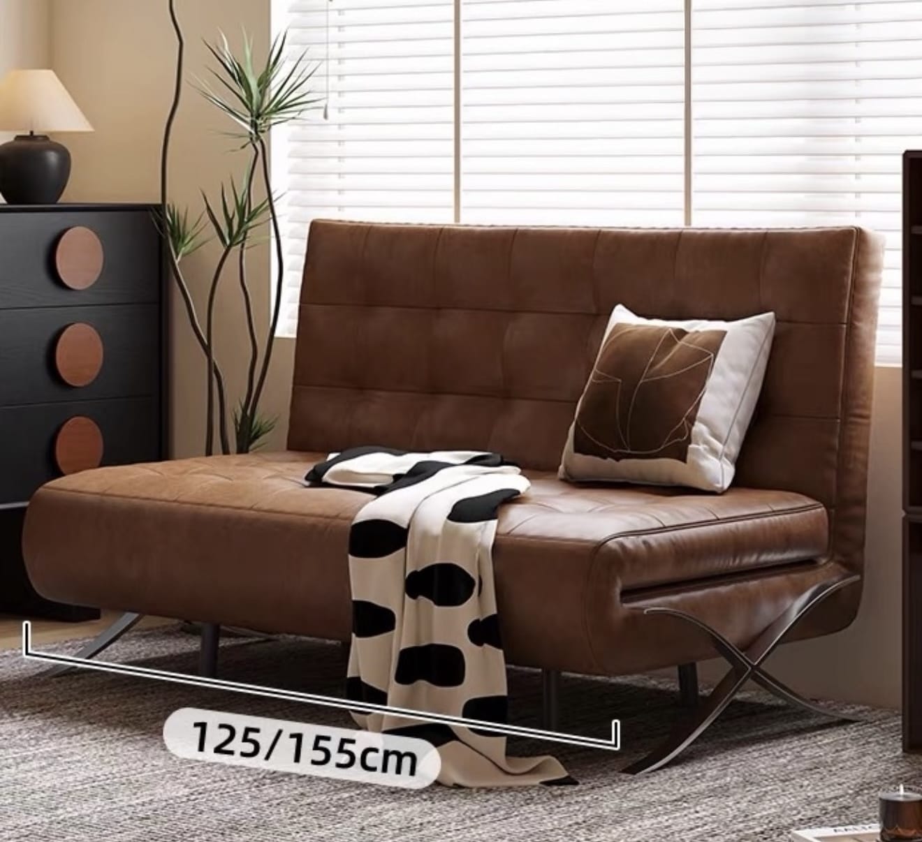 Home Atelier Darel Pull-out Boucle Sofa Bed (Copy 4)