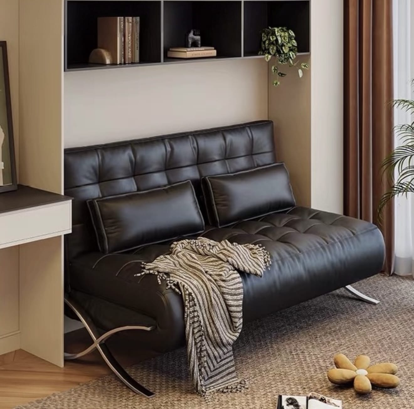Home Atelier Darel Pull-out Boucle Sofa Bed (Copy 4)