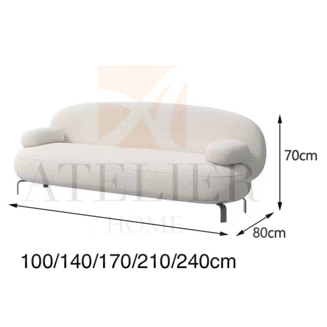Home Atelier Darwin Curve Sofa