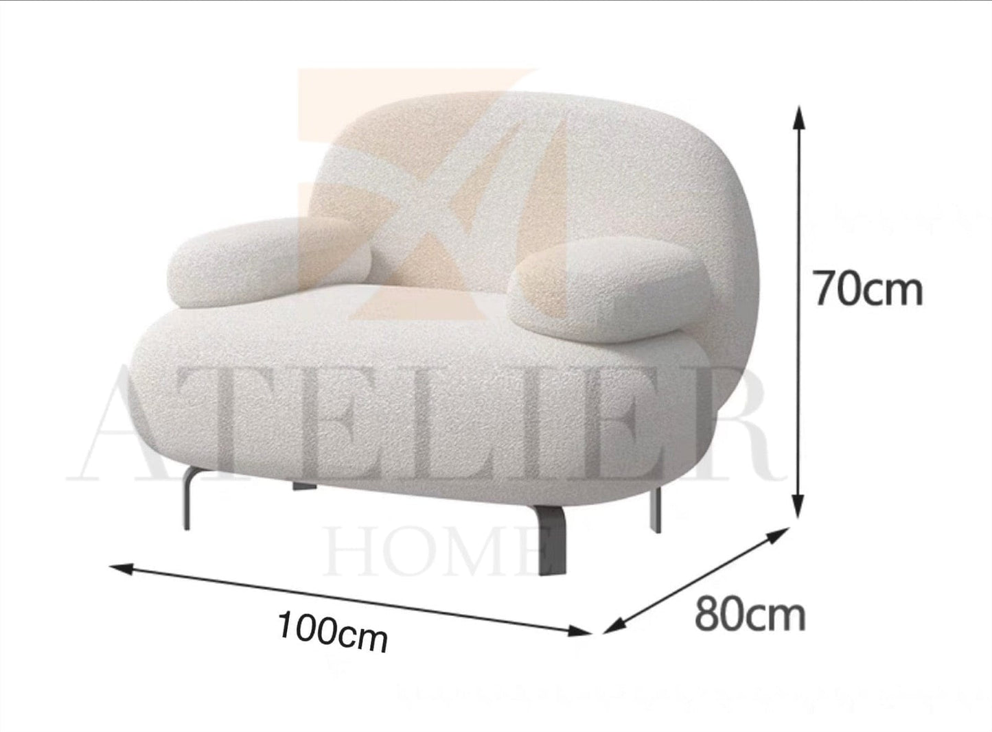 Home Atelier Darwin Curve Sofa