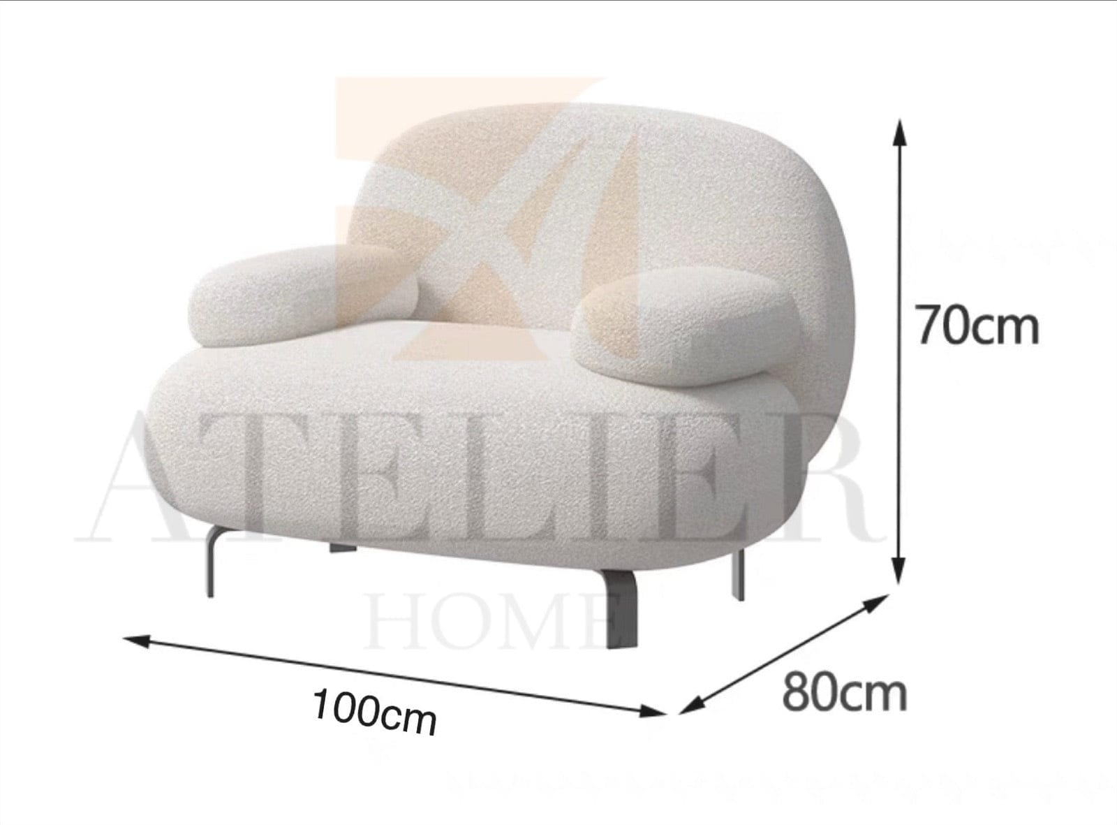 Home Atelier Darwin Curve Sofa