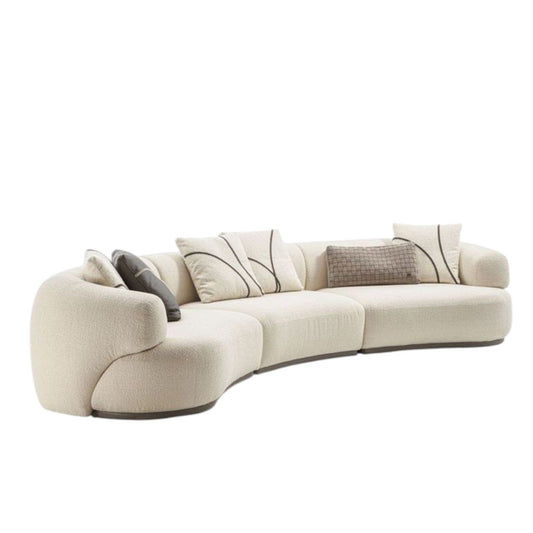 Home Atelier Davine Sectional Curve Sofa