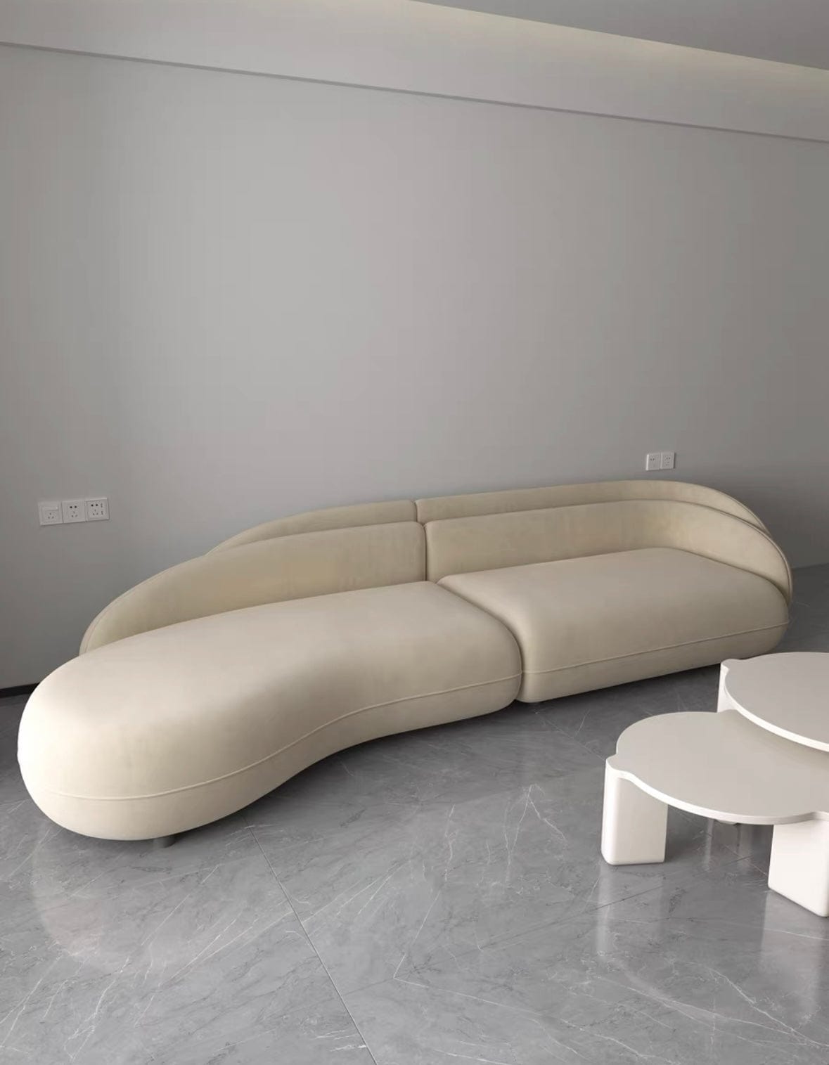 Home Atelier Dayton Scratch Resistant Curve Sofa