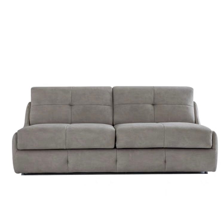 Home Atelier Denna Scratch Resistant Leather-Aire Foldable Sofa Bed with Mattress