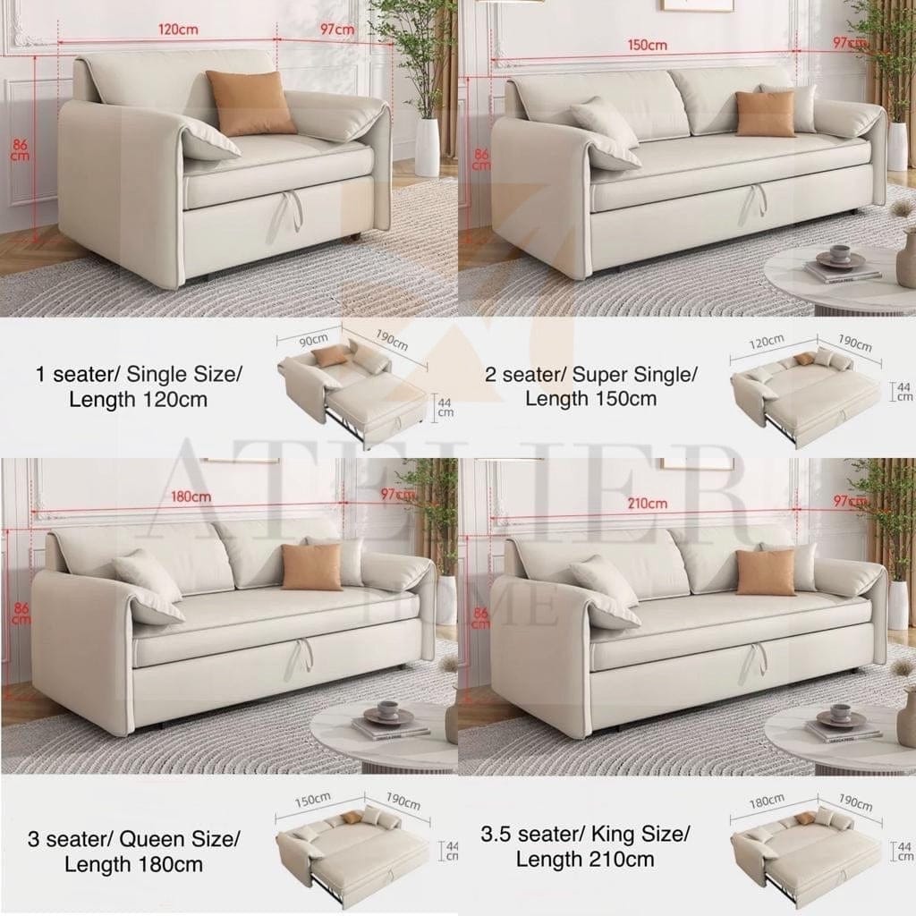 Home Atelier Denzel Sofa Bed