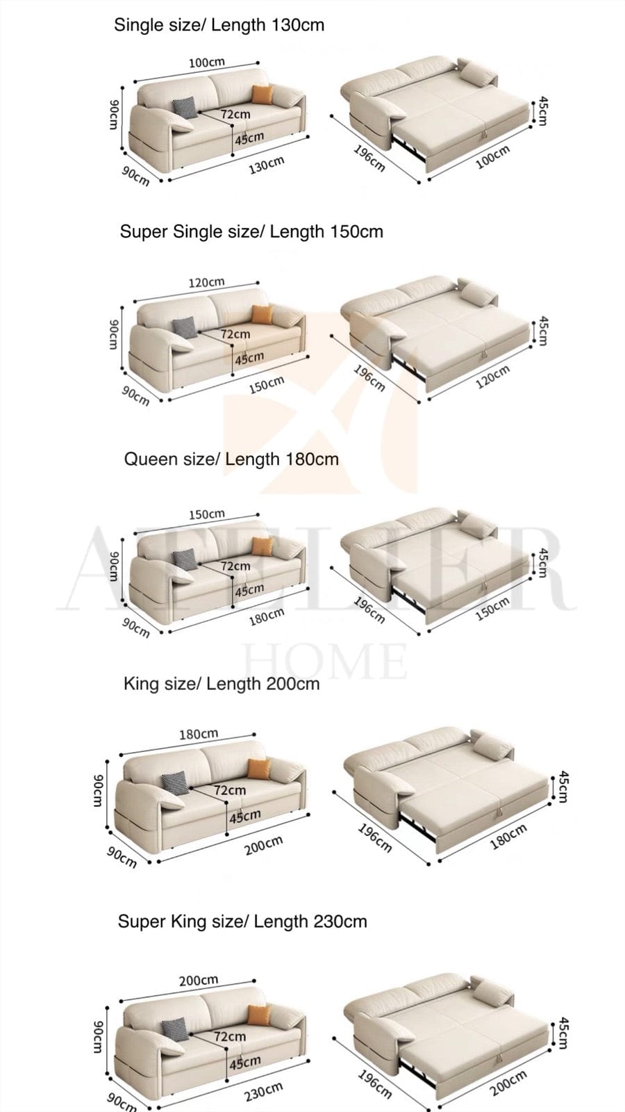 Home Atelier Diaz Sofa Bed