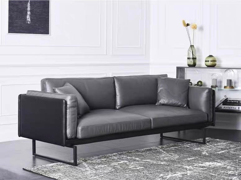 Home Atelier Donnie Genuine Cowhide Leather Sofa