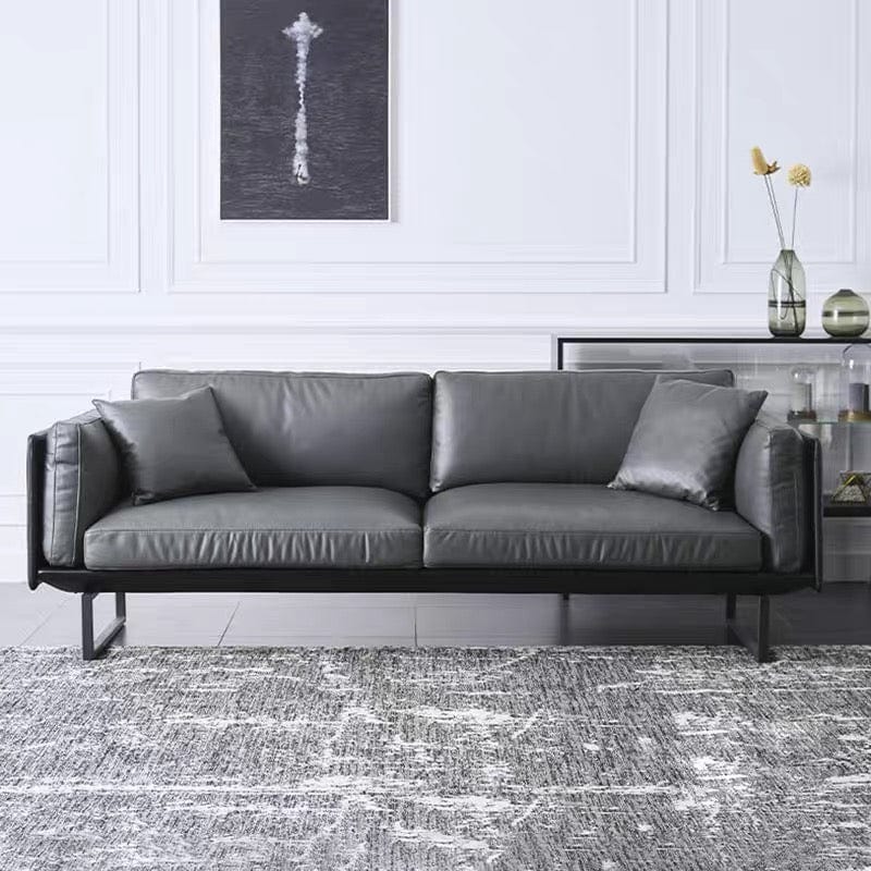 Home Atelier Donnie Genuine Cowhide Leather Sofa