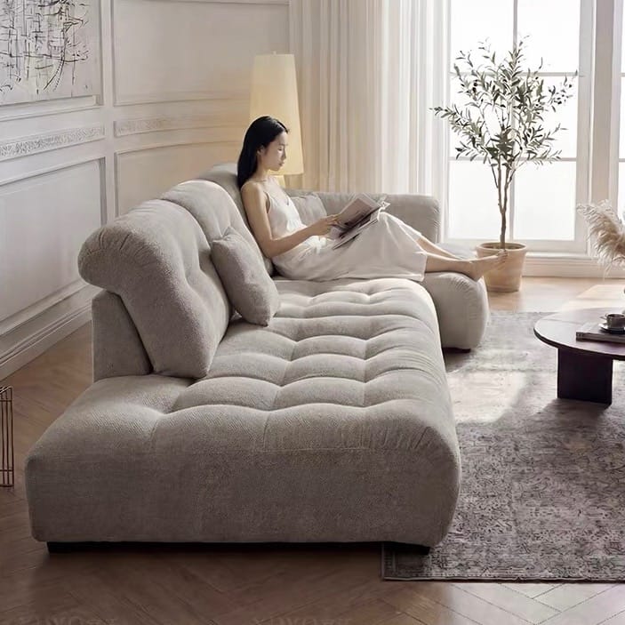 Home Atelier Dorsett Scratch Resistant Backrest Slider Sofa (Copy)