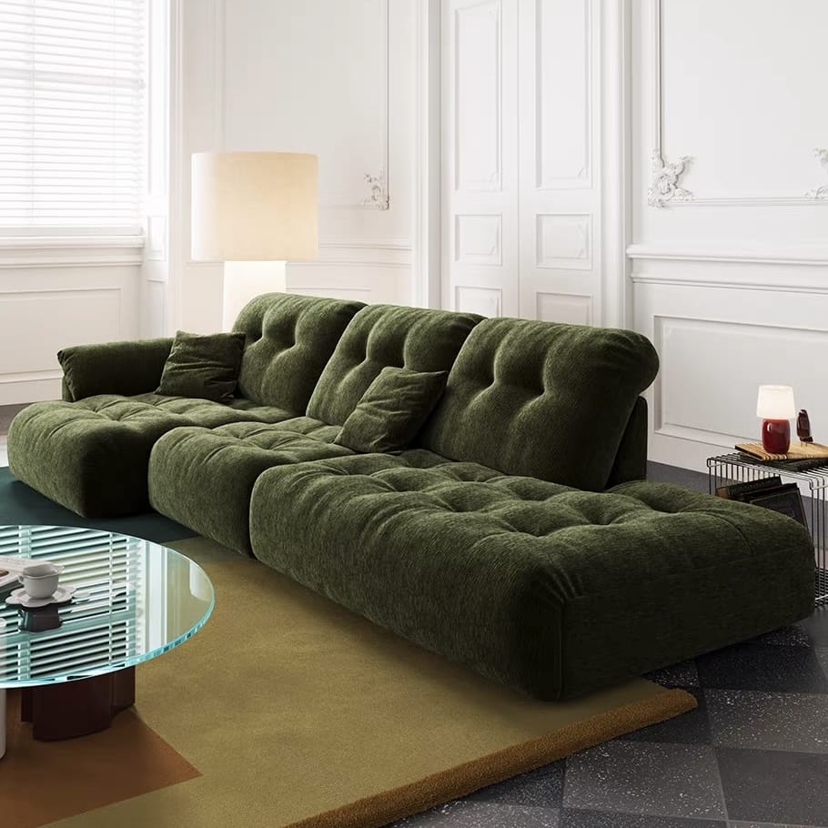 Home Atelier Dorsett Scratch Resistant Backrest Slider Sofa (Copy)