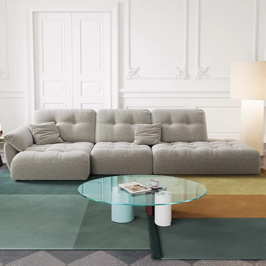 Home Atelier Dorsett Scratch Resistant Backrest Slider Sofa (Copy)