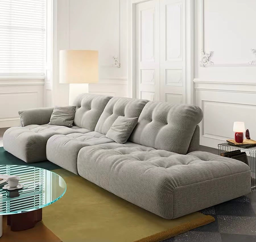 Home Atelier Dorsett Scratch Resistant Backrest Slider Sofa (Copy)