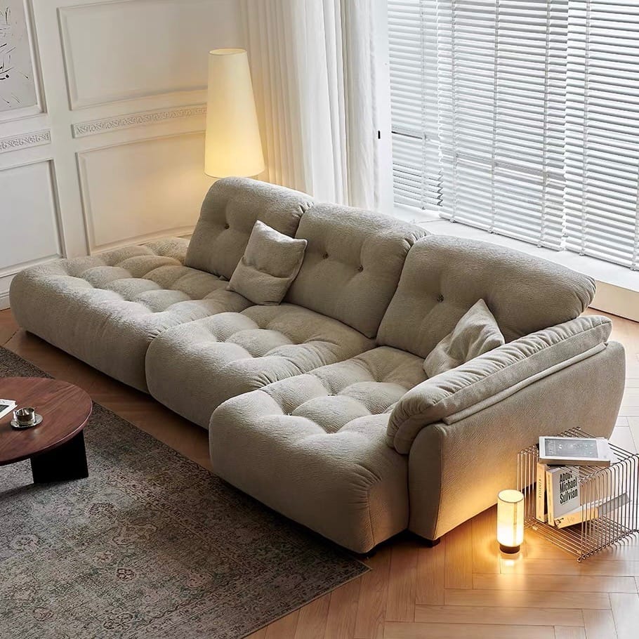 Home Atelier Dorsett Scratch Resistant Backrest Slider Sofa (Copy)