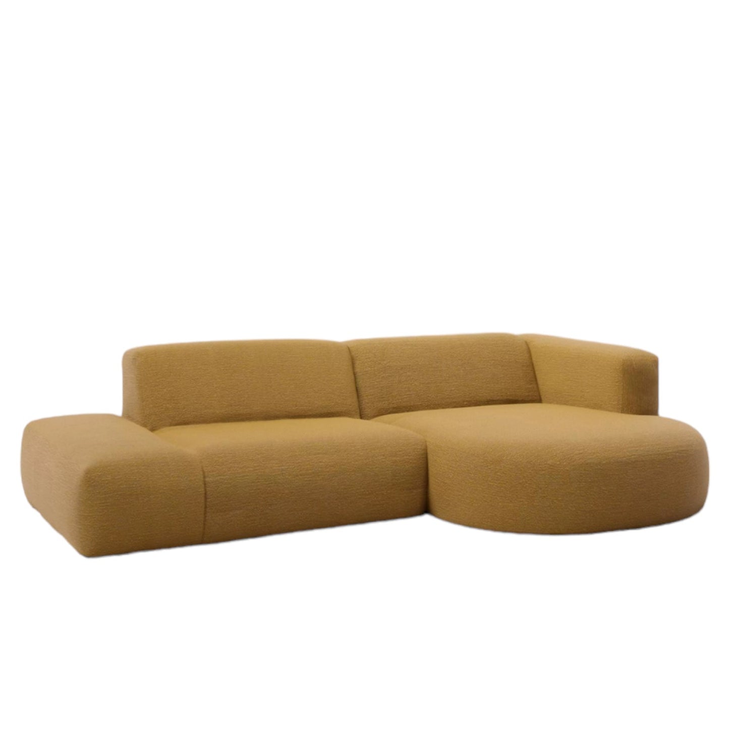 Home Atelier Drew Designer Sectional Round Chaise Sofa