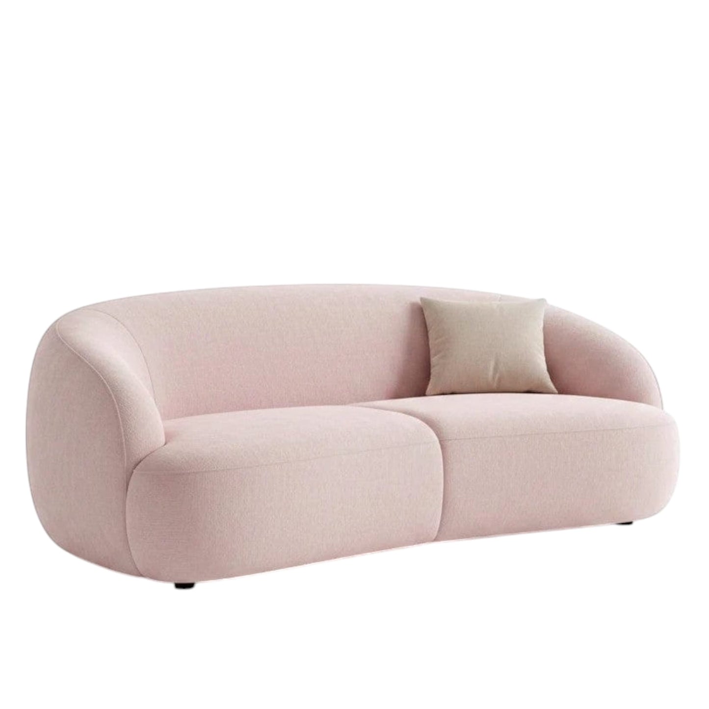 Home Atelier Dublin Velvet Curve Sofa