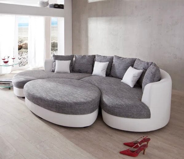 Home Atelier Dulcas Sectional Curve Sofa