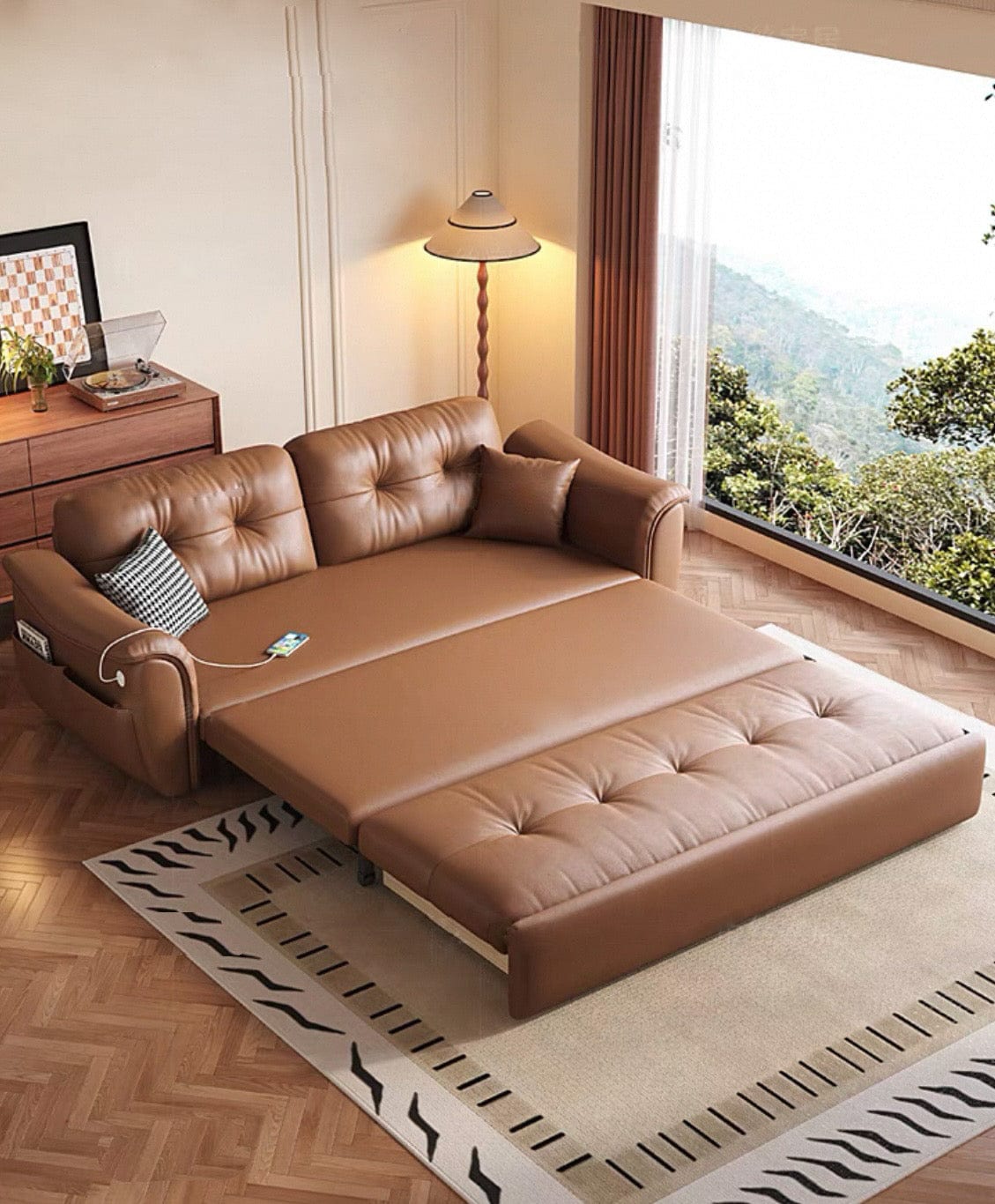 Home Atelier Dyan Scratch Resistant Storage Sofa Bed