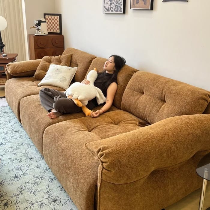 Home Atelier Electric Recliner Chairs Jenken Scratch Resistant Electric Recliner Sofa with Slidable Backrest