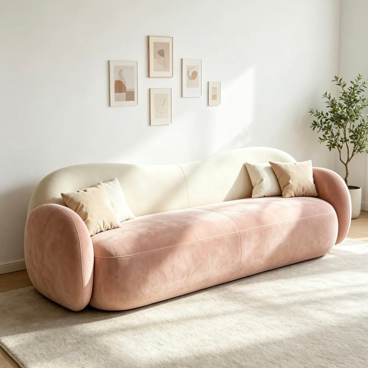 Home Atelier Eliot Scratch Resistant Curve Sofa (Copy 17)