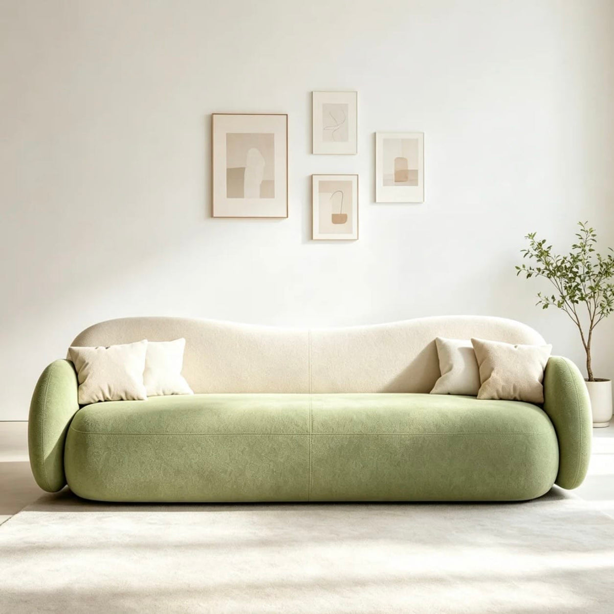 Home Atelier Eliot Scratch Resistant Curve Sofa (Copy 17)
