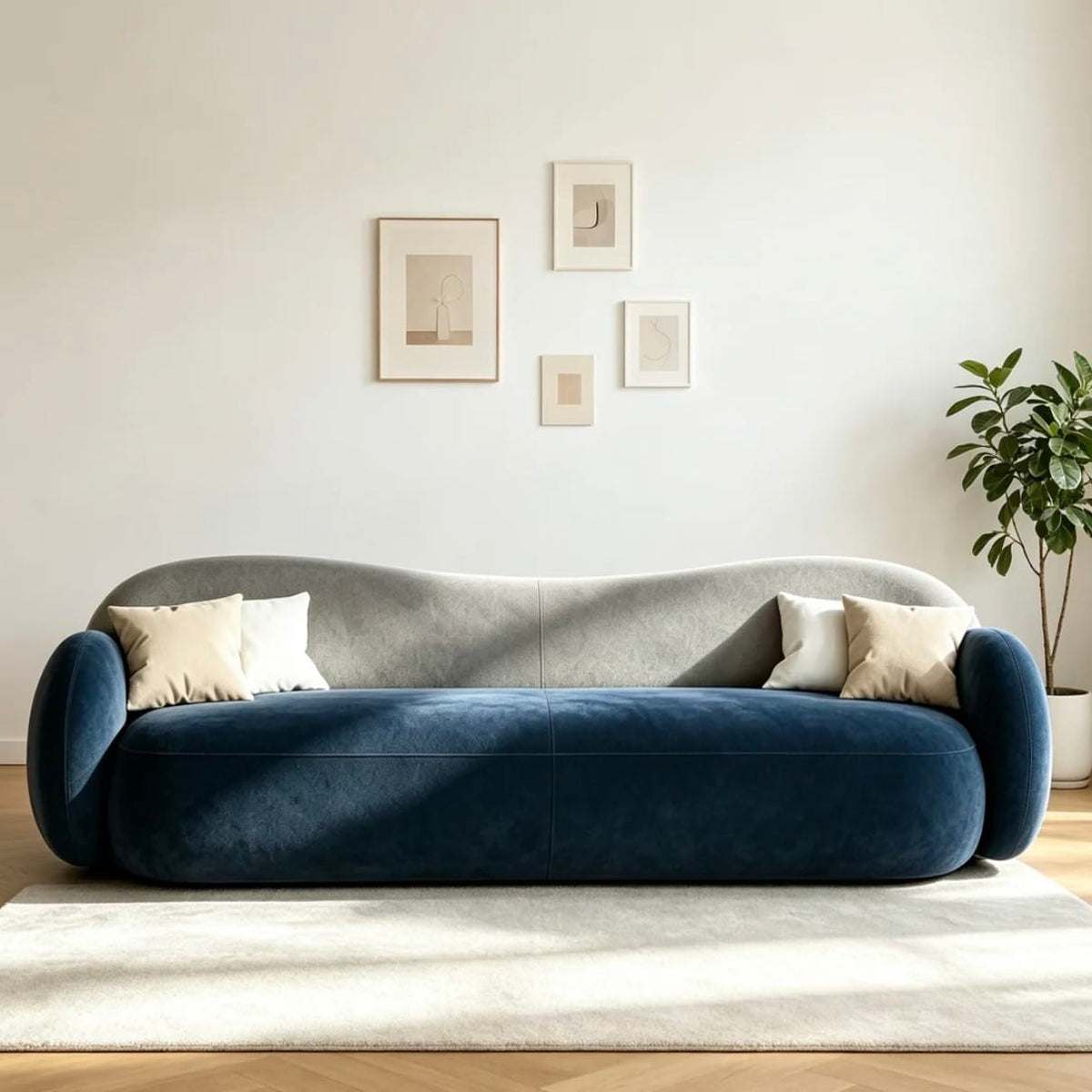 Home Atelier Eliot Scratch Resistant Curve Sofa (Copy 17)