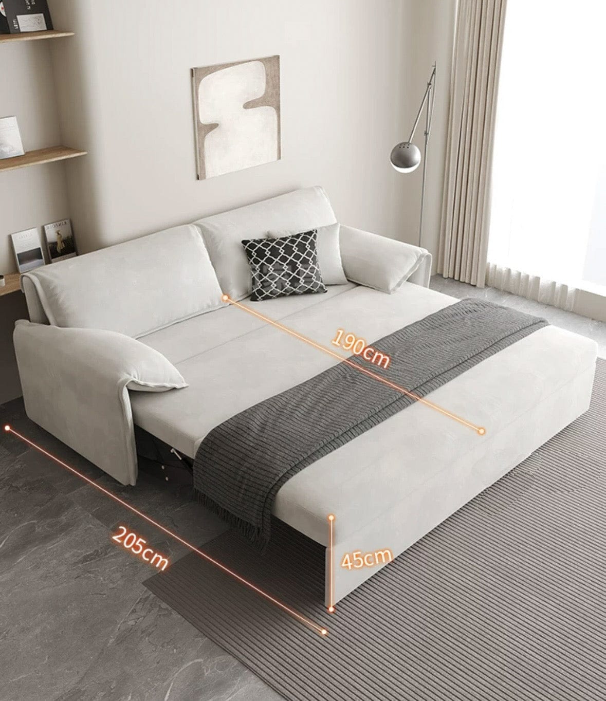 Home Atelier Elison Scratch Resistant Sofa Bed
