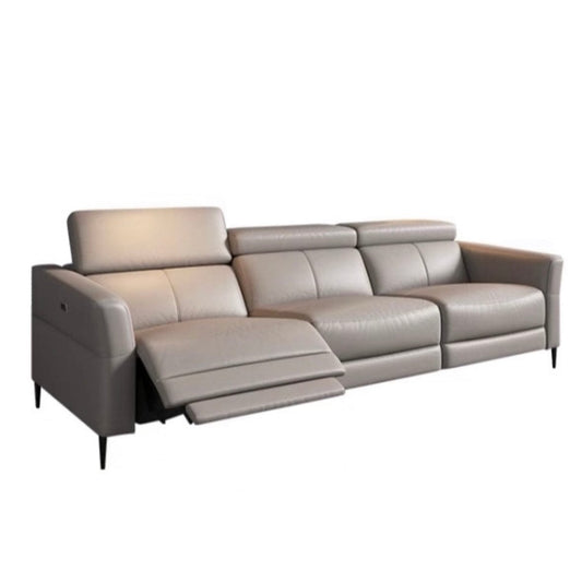 Home Atelier Ellie Sectional Electric Recliner Leather Sofa