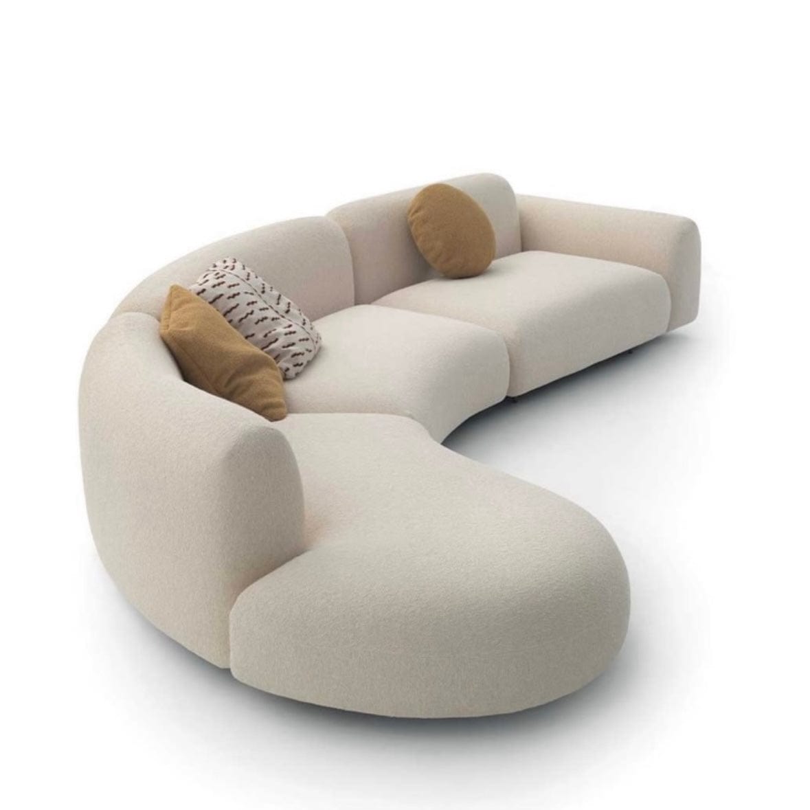 Home Atelier Estella Performance Boucle Curve Sofa